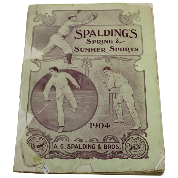 1904 A.G. Spalding & Bros Spalding Spring & Summer Sports Catalog