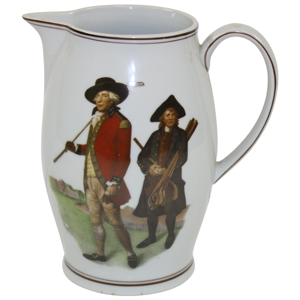 Classic Society of Goffers at Blackheath Pitcher - Adapted from V. Green 1790 Engraving