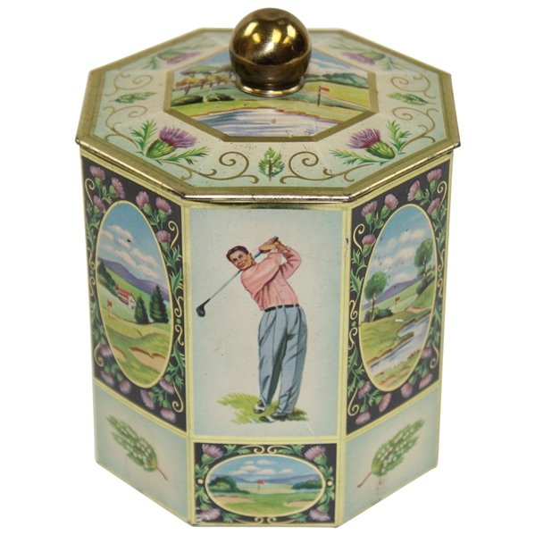 Classic MacGregor The Greatest Name in Golf Container with Lid - Made in Belgium