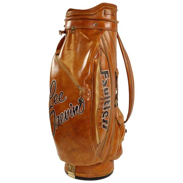 Lee Trevinos Personal 1970s Game Used Faultess Omega Golf Bag - Likely Used in ‘76 Masters