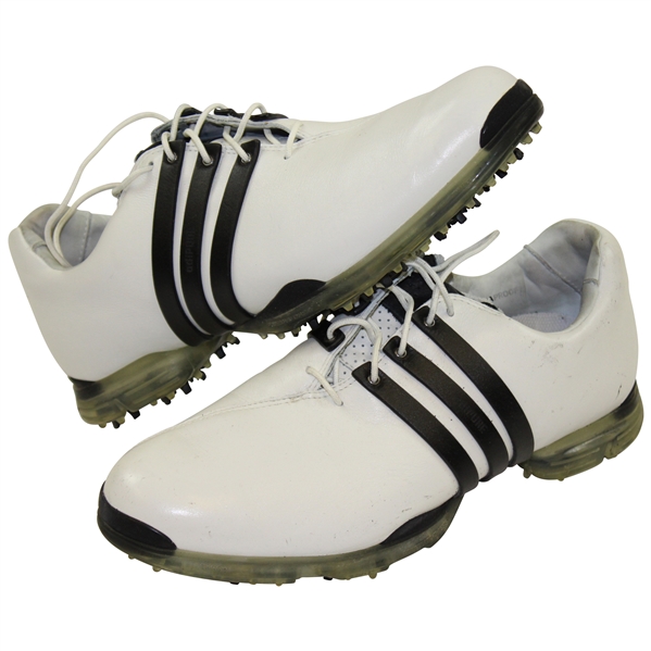 Greg Normans Personal Worn Adidas adiPURE ClimaProof Golf Shoes