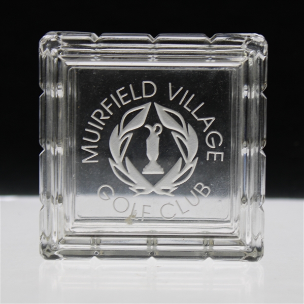 Undated Muirfield Village with Claret Jug Glass Dish