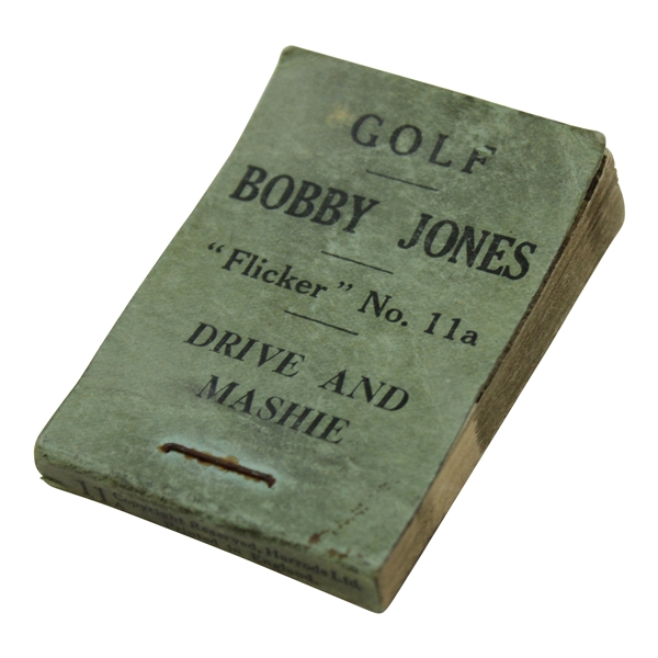 Bobby Jones - Golf Flicker No. 11a - Drive and Mashie Flip Book - Selfridges - HQ for All Sports