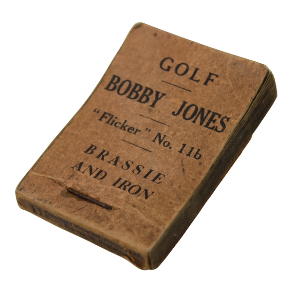 Bobby Jones - Golf Flicker No. 11b - Brassie & Iron Book - Printed in England