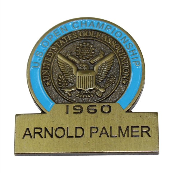 Arnold Palmer 1960 US Open Commemorative Contestant Badge - 2017 US Open Ltd Ed