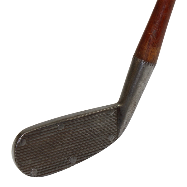 A.G. Spalding & Bros. 1897 Cran Model C Metal Riveted Springface Club with Shaft Stamp