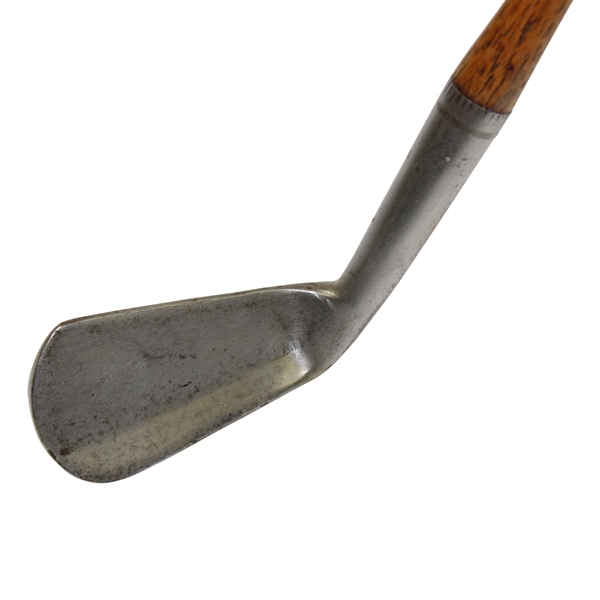 Spalding Dual Face Gold Medal Hand Forged Mashie with Shaft Stamp