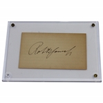 Bobby Jones Vintage Signed 3x5 Card with Full Name JSA ALOA