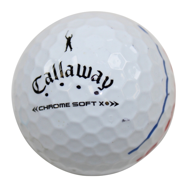 Phil Mickelson Personal Used Logo Callaway Golf Ball