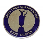 2005 OPEN Championship at St. Andrews Contestant Badge - Tiger Woods Winner