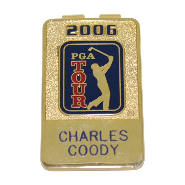 Charles Coodys 2006 PGA Tour Money Clip Credential