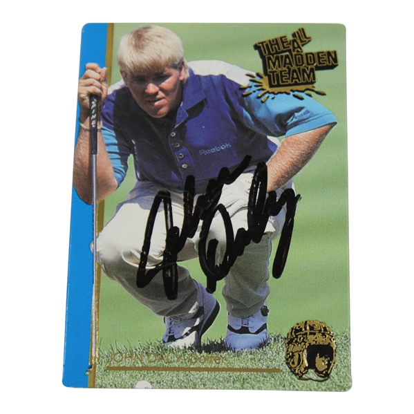 John Daly Signed 1991 The All Madden Team Golf Card - Golfer/Kicker JSA #UU28286