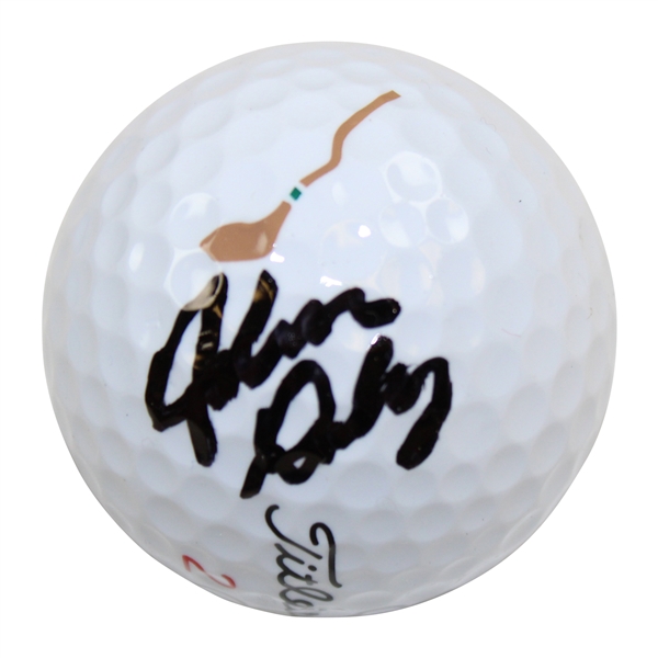 John Daly Signed Crooked Stick Logo Titleist Golf Ball JSA #UU28113