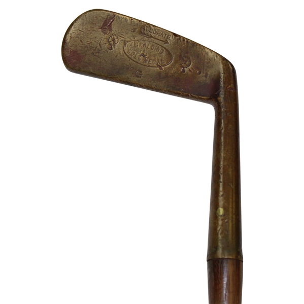 Spalding Accurate Gold Metal Brass Head Putter