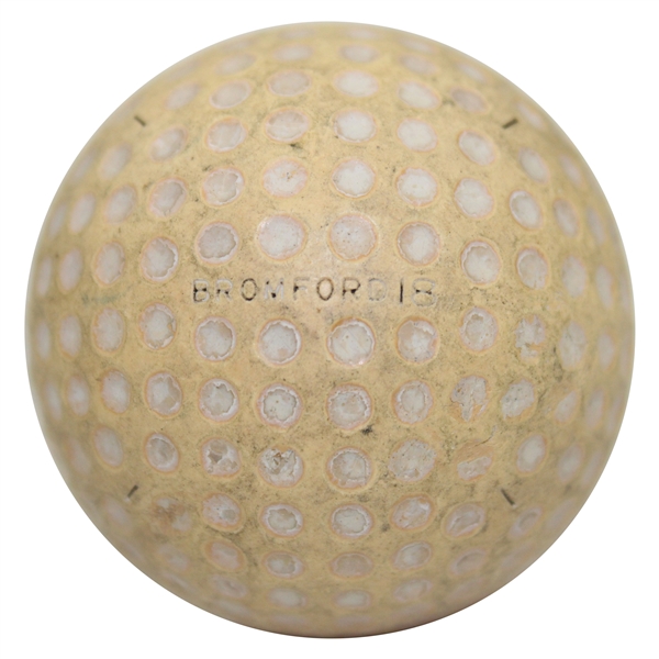 Circa 1934 Golf Ball Developments LTD Bromford 18 Dimple Pattern Golf Ball