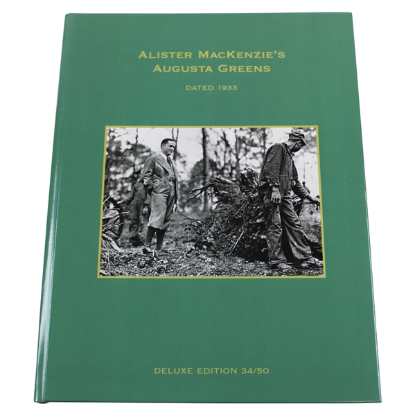 Alister MacKenzies Augusta Greens Deluxe Limited Edition 34/50