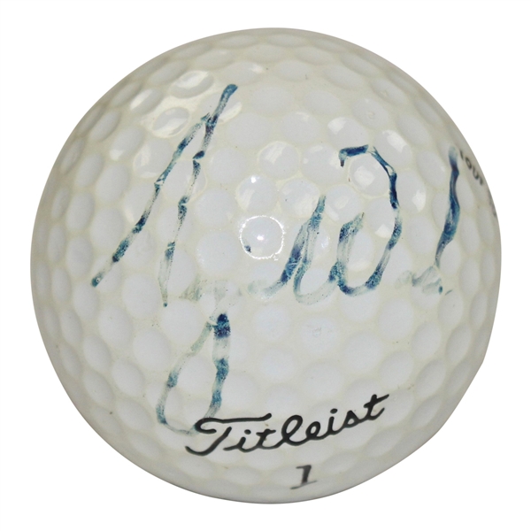 Tiger Woods Signed Titleist 1Logo Golf Ball JSA FULL #XX48165