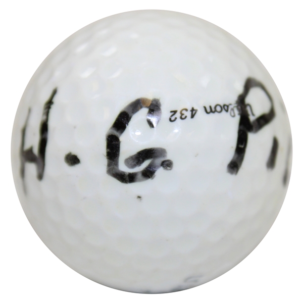 Henry H.G. Picard Signed Wilson 432 Ultra Logo Golf Ball JSA FULL #XX48173