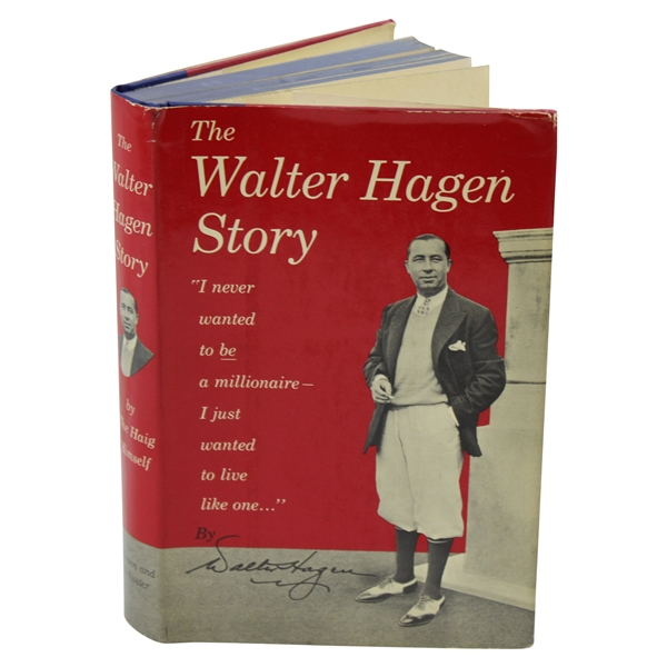 1956 The Walter Hagen Story 1st Edition 1st Printing Book by The Haig, Himself (Margaret Seaton Heck)