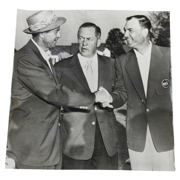 1954 Bobby Jones Hogan & Snead Masters Playoff Press Photo