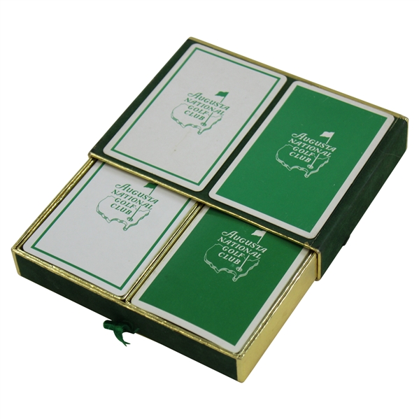 Augusta National Golf Club Member Playing Card Set in Case