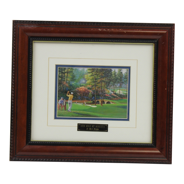 11th Hole at Augusta Small Print by Mary Brehm - Framed