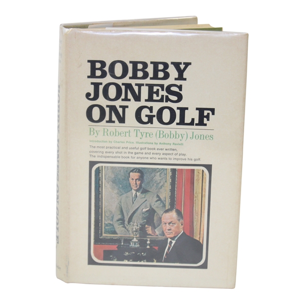 Bobby Jones Signed 1966 Bobby Jones on Golf Book with Personalization JSA ALOA