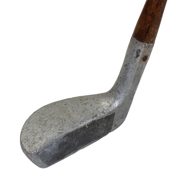 Circa 1915 Spalding Aluminum Mallet Putter with Lead Face Insert