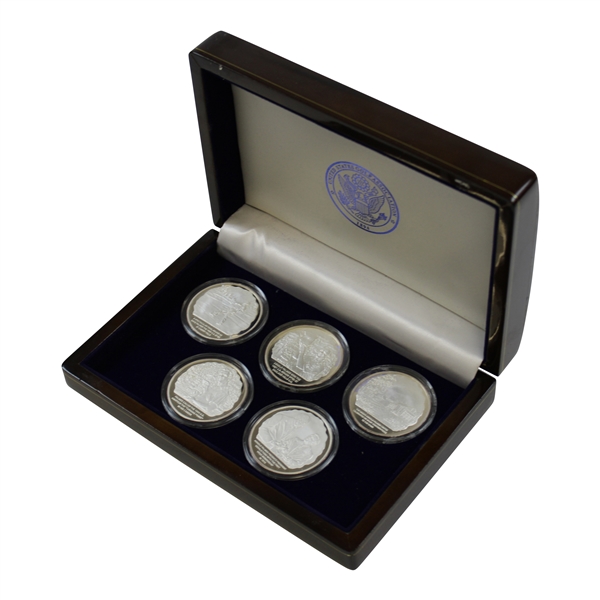 Arnold Palmer Ltd Ed USGA Commemorative Medals in Original Case with Certificate - #39/500