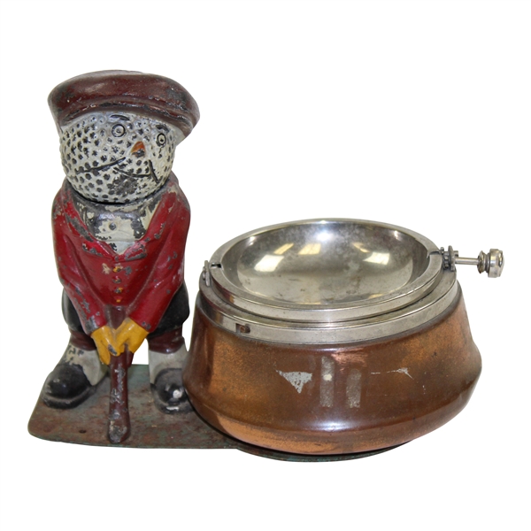 Vintage Dunlop Man with Ash Tray - Head is Detached