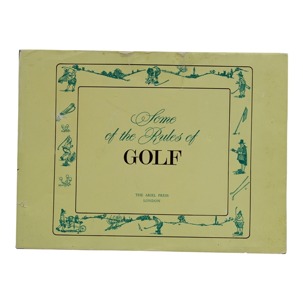 1966 Some of the Rules of Golf by Charles Crombie