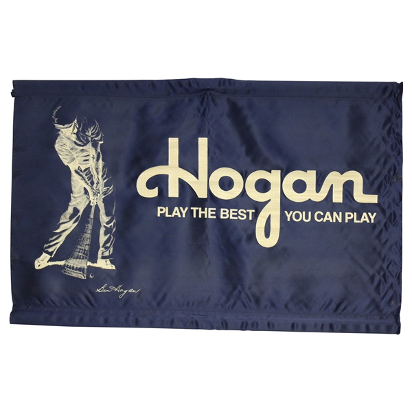 Classic Ben Hogan Play The Best You Can Play Blue Banner