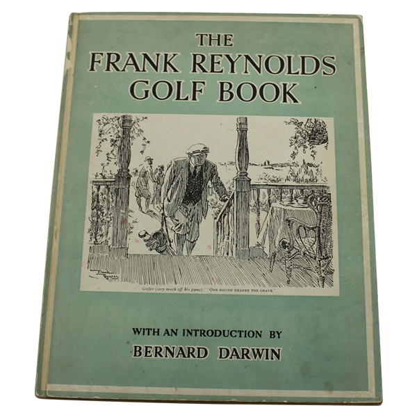 1932 The Frank Reynolds Golf Book: Drawings From Punch Book with Introduction by Bernard Darwin