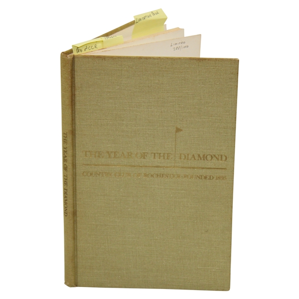 The Year of the Diamond - CC of Rochester - Founded 1895 Ltd Ed #288/1000 Book