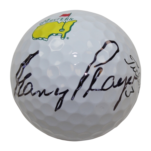 Gary Player Signed Masters Logo Titleist Golf Ball JSA ALOA