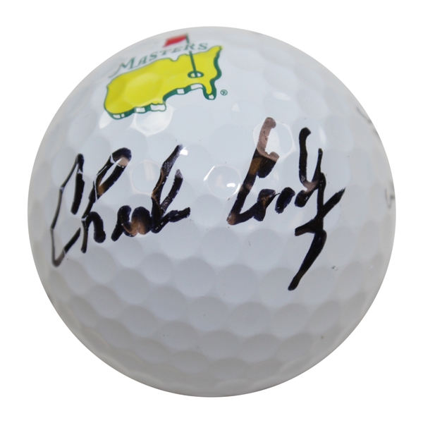 Charles Coody Signed Masters Logo Titleist Golf Ball JSA ALOA