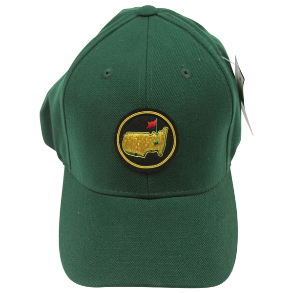 Masters Green Embroidered Stitch Circle Logo American Needle Hat with Tag