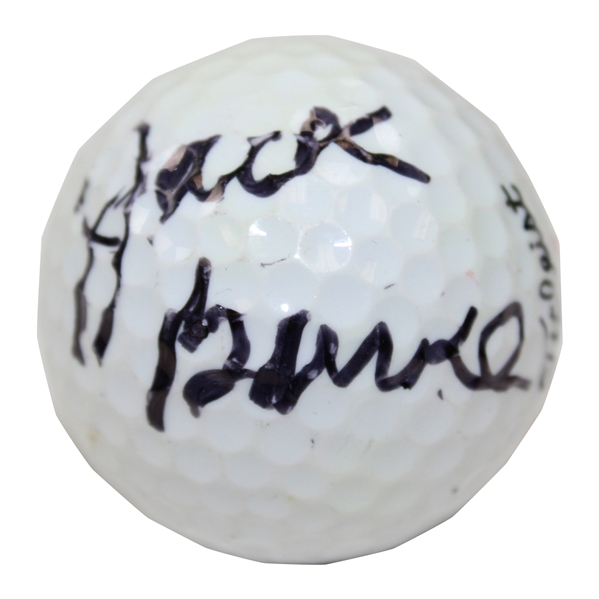 Jack Burke Signed Titleist 2 Logo Golf Ball JSA ALOA