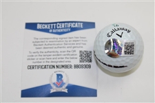 Danny Willett Signed Personal Marked '16' Callaway Logo Ball BECKETT #BB09309