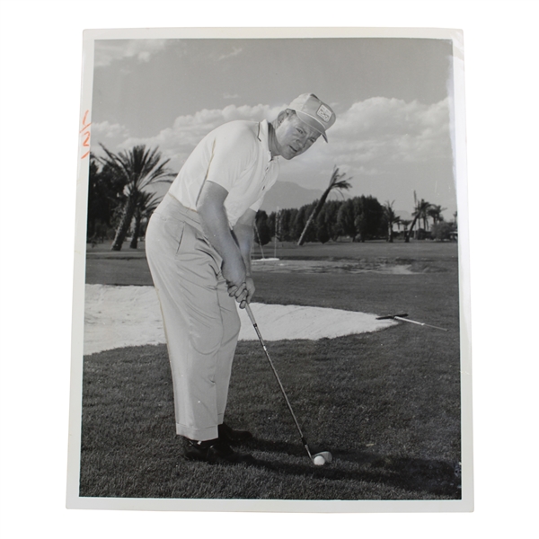 Baseball Hall of Famer Whitey Ford Golfing Alex J. Morrison Photo