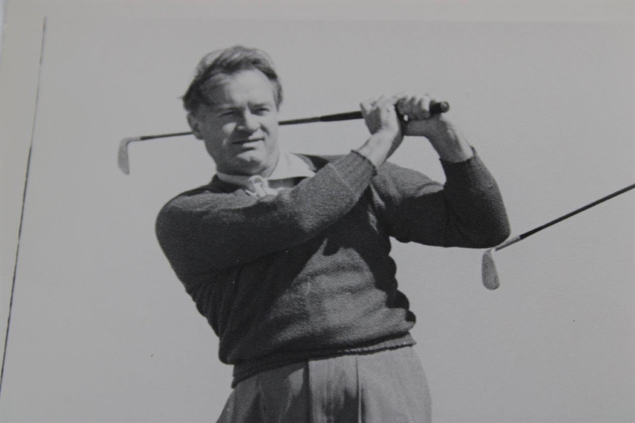 Legendary Actor & Entertainer Bob Hope Golfing Alex J. Morrison Photo