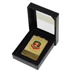 1999 PGA Championship at Medinah CC Money Clip in Box - Tiger Woods’ 1st PGA 