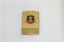 1999 PGA Championship at Medinah CC Money Clip in Box - Tiger Woods’ 1st PGA 