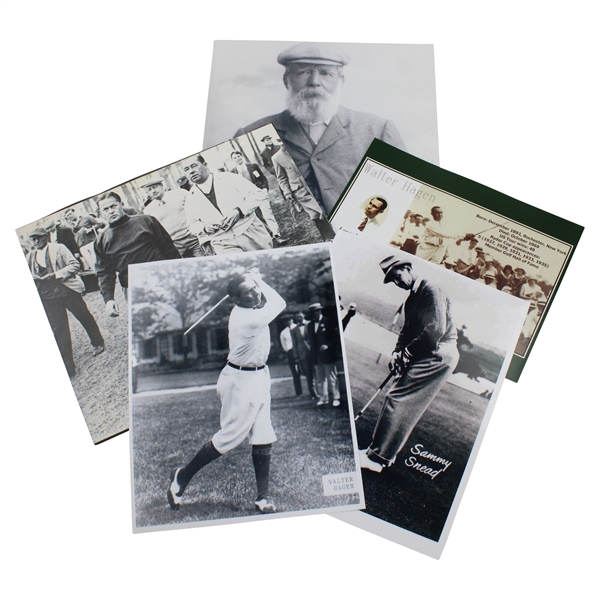 Five (5) Miscellaneous Jones, Hagen, Morris, & Snead Replica/Copies Images - Various Sizes