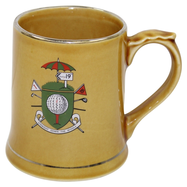 Vintage Wade Porcelain '19th Hole' Golf Tankard in Excellent Condition