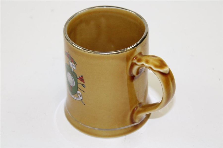 Vintage Wade Porcelain '19th Hole' Golf Tankard in Excellent Condition