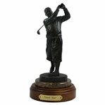 Bobby Jones Grand Slam Bronze & Marble Statue on Wood Plinth by Artist Bill Carr