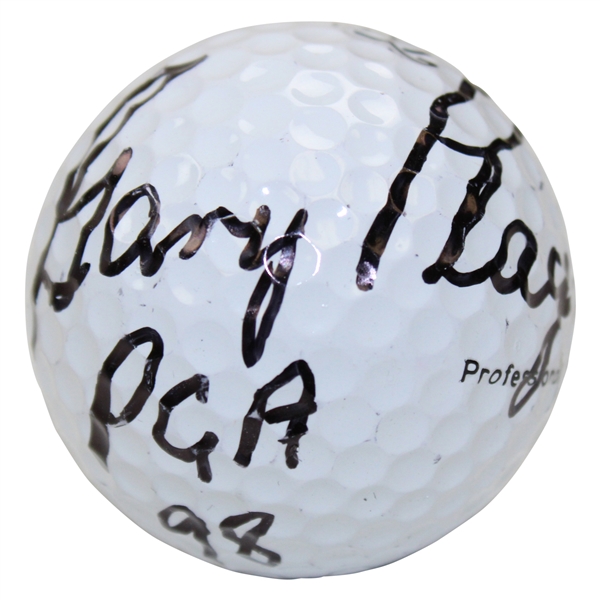 Gary Player Signed PGA 98 Used Golf Ball with Letter JSA ALOA