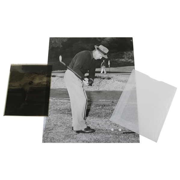 Sam Snead Short Wedge Alex J. Morrison Photo with Original Negative