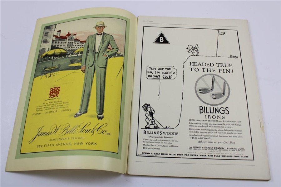 1931 Golf Illustrated Vol 35 No. 3 Magazine - June